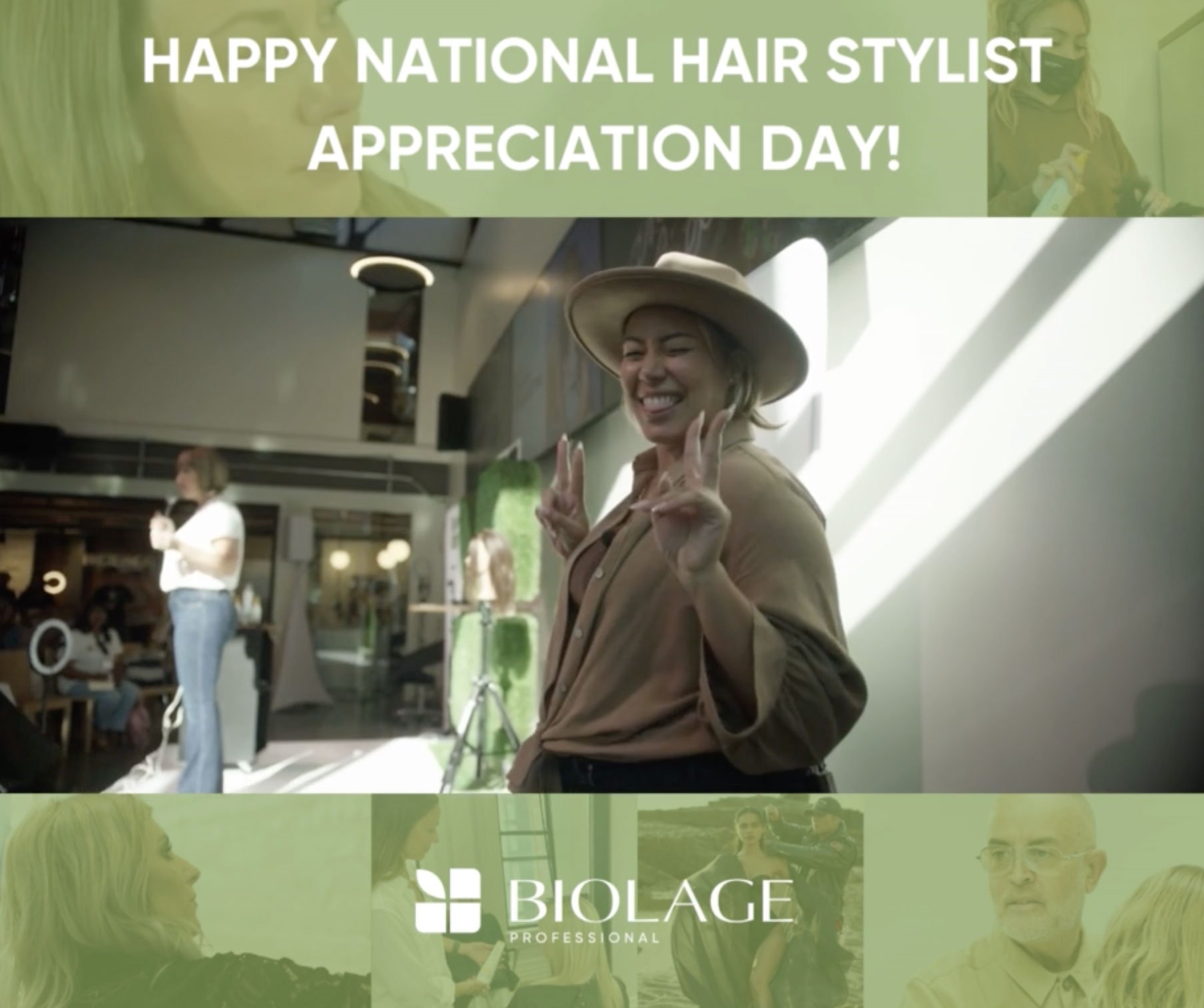 Happy National Hairstylist Appreciation Day! Biolage