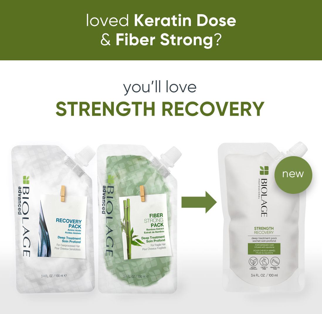 STRENGTH RECOVERY Deep Treatment Pack | Biolage