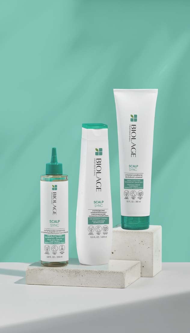 Biolage Scalp Sync Collection for Healthy looking scalp